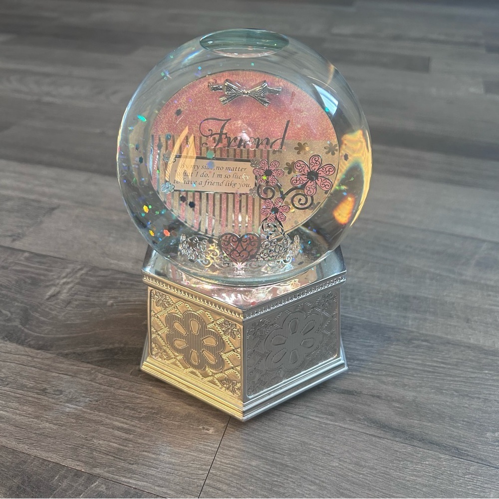 Things Remembered Friend Snow Globe